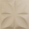 Ekena Millwork 19 5/8in. W x 19 5/8in. H Alexa EnduraWall Decorative 3D Wall Panel Covers 2.67 Sq. Ft. WP20X20ALGBE - alternate 1